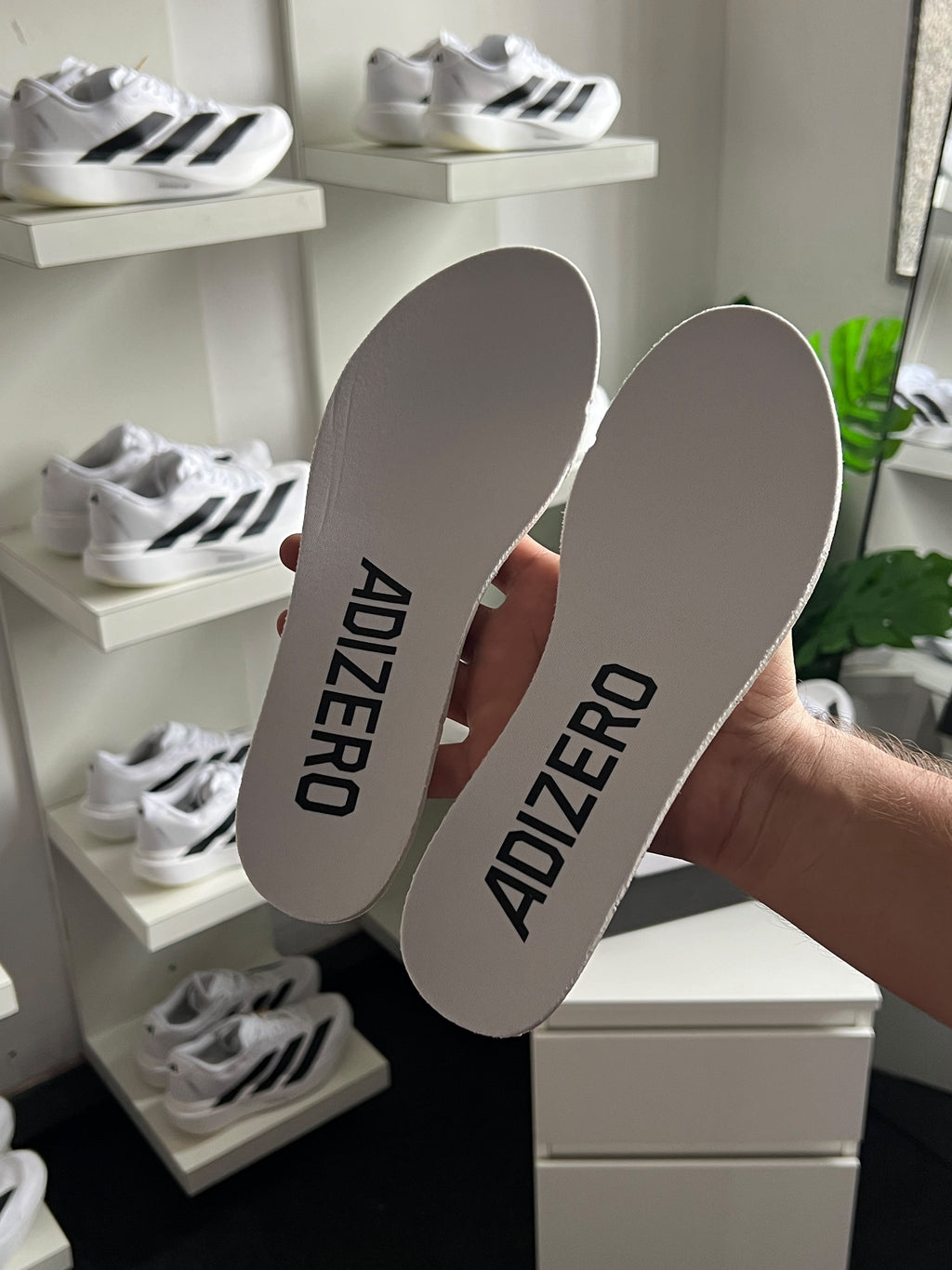 ADIDAS ADIZERO EVO SL WHITE BLACK