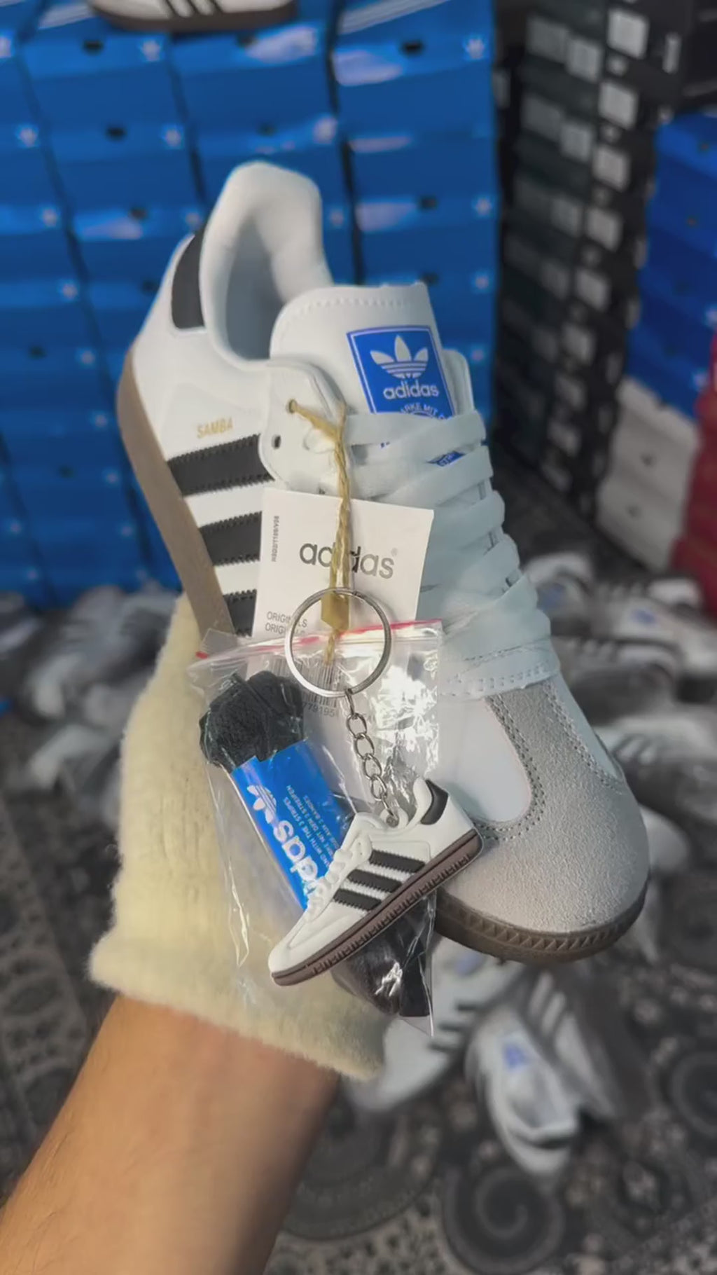 Adiddasss Samba White mens and womens