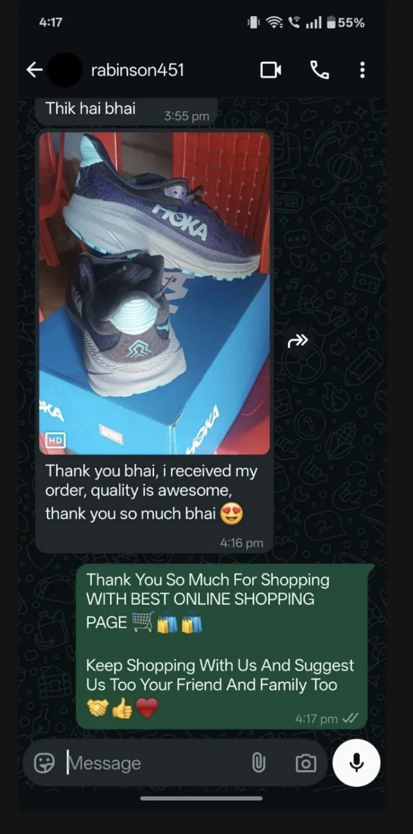 Customer review screenshot 3