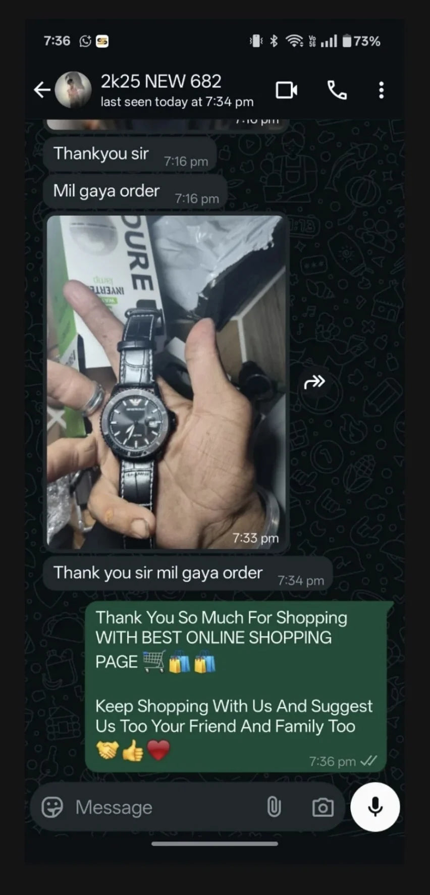 Customer review screenshot 9