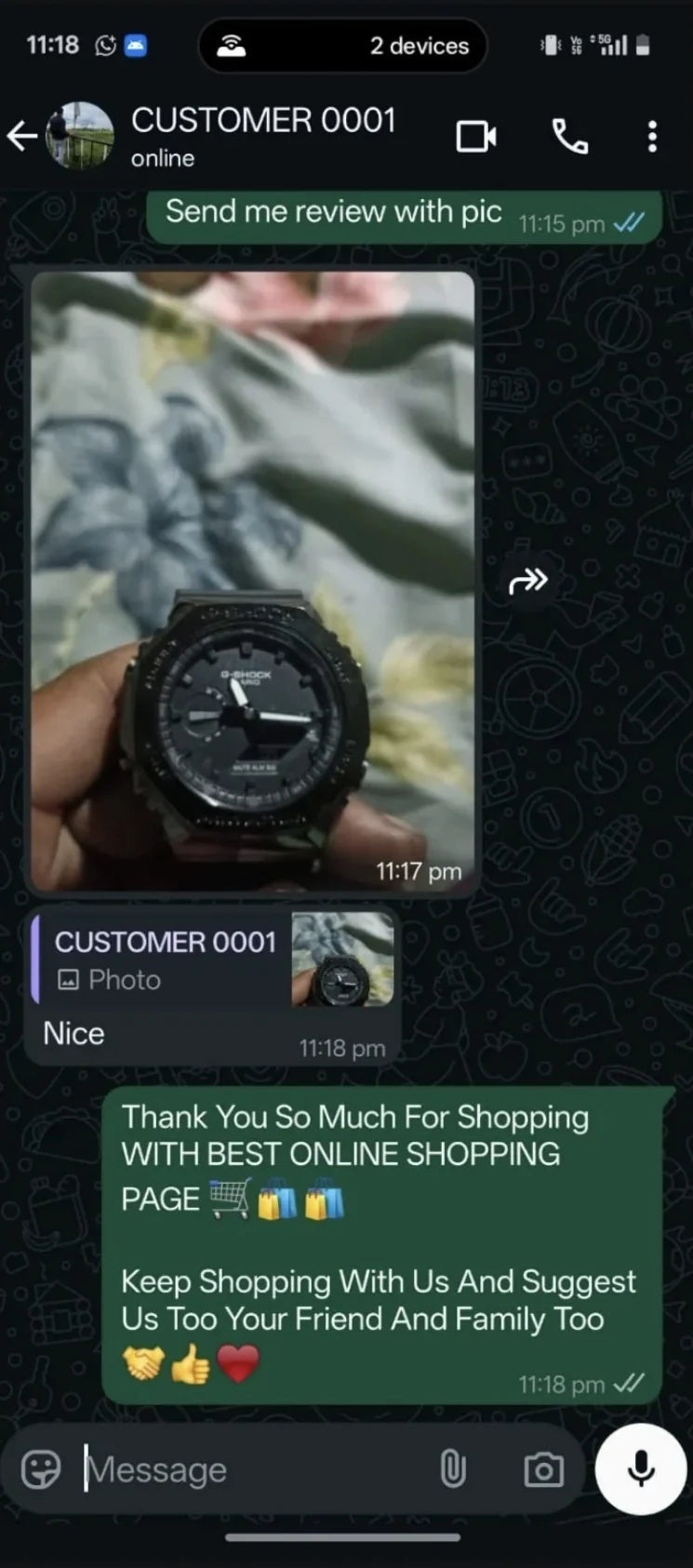 Customer review screenshot 15