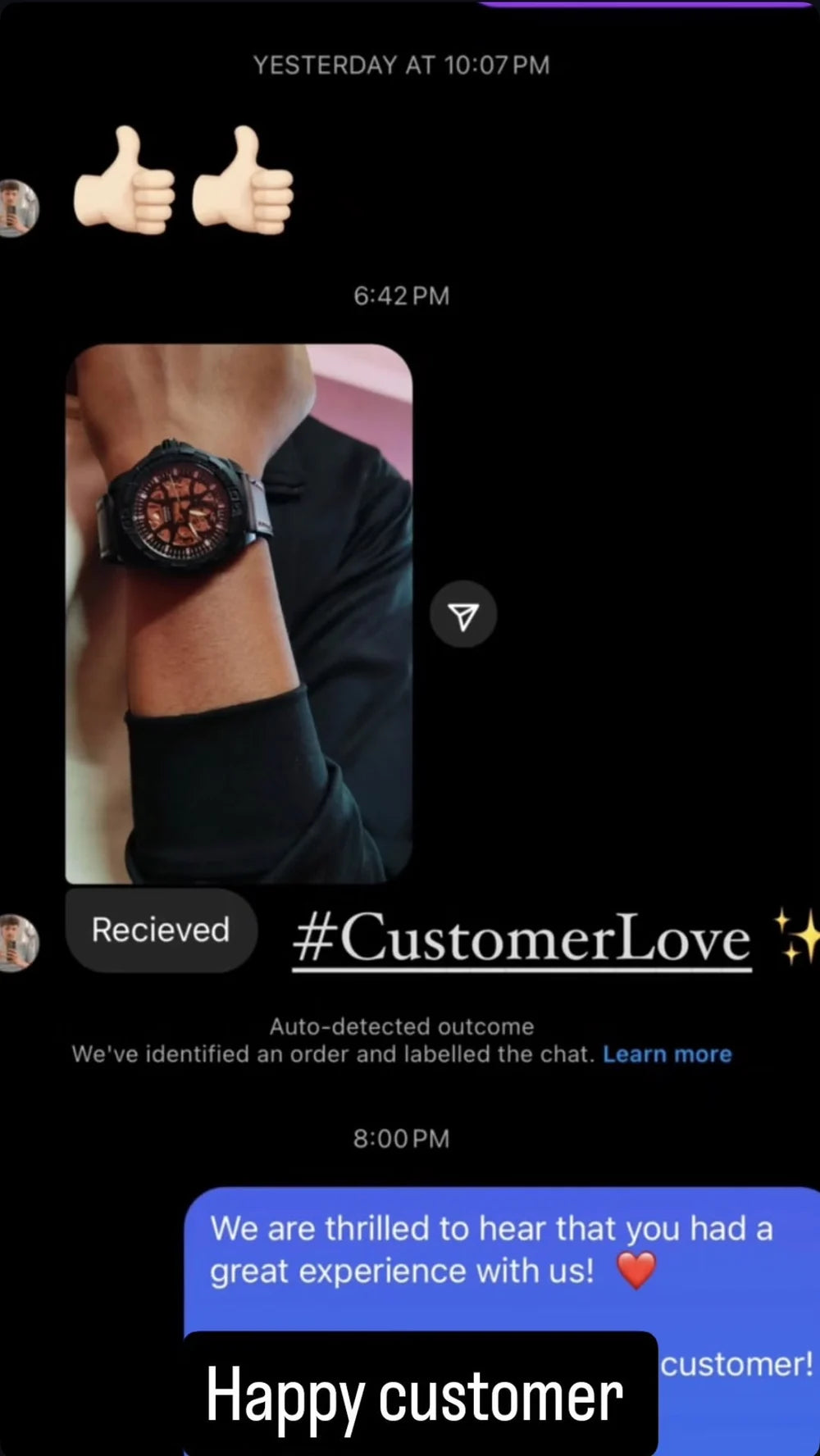 Customer review screenshot 21