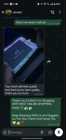 HOLY KICKS customer feedback screenshot 4